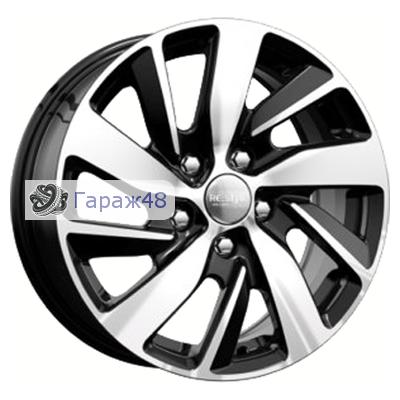 K&amp;K KC741 R16 / 6.5J PCD 5x114.3 ET 46 ЦО 67.1 Литые Черный глянцевый с полированной лицевой поверхностью